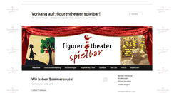 Desktop Screenshot of figurentheater-spielbar.de